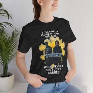 Marvel Thunderbolts Uniseks T-shirt - Bucky Barnes & John Walker